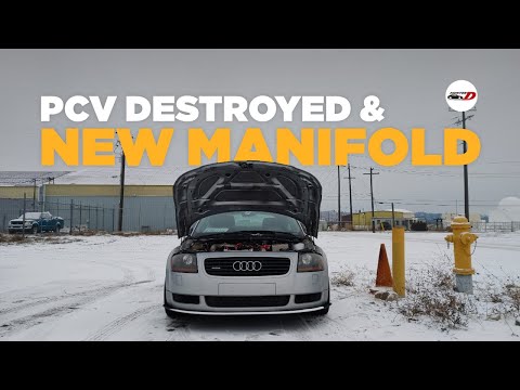 Видео: Модернизированный впускной коллектор 1.8T и разрушенный PCV