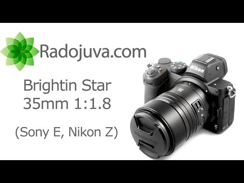 Видео: Обзор Brightin Star 35mm 1:1.8 BLK (Sony E, Nikon Z)