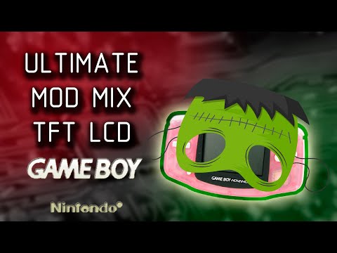Видео: ULTIMATE Gameboy Advance MOD MIX//IPS TFT// GBA с кучей модов!