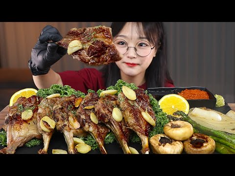 Видео: АСМР ЕДА Бараньи отбивные🍖 | MUKBANG | EATING SHOW