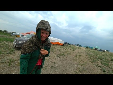 Видео: Что-то надвигается!!! Погода меняется - Железный Порт 2021. Отдых дикарём