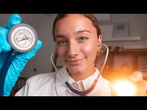 Видео: ASMR - CRANIAL NERVE EXAM! (Roleplay) (+ русские субтитры)