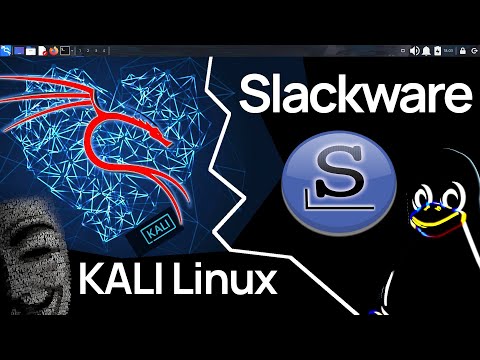 Видео: Легендарный дистрибутив Slackware Linux 15. Кибербезопасность - Kali Linux