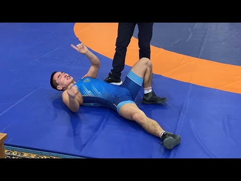 Видео: Травмированный Тувинец Победил на Одной Ноге !