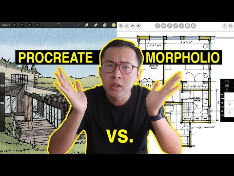 Видео: Procreate или Morpholio Trace — что лучше для архитекторов и дизайнеров интерьеров?