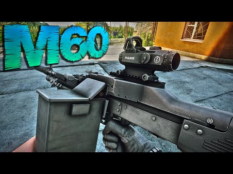 Видео: ПУЛЕМЁТ M60 [PVP] ВЕСЕЛО, НО РЕДКО | ТАРКОВ