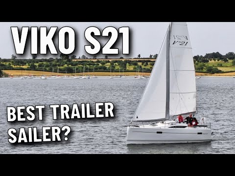 Видео: VIKO S21 TRAILER SAILER | Обзор лодки + Тест-драйв
