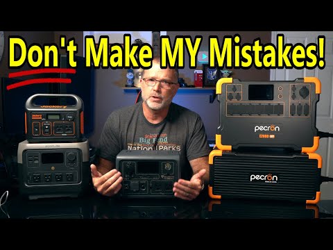 Видео: Как выбрать лучшую портативную электростанцию ​​для себя *Без спонсорства*