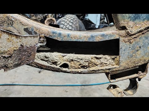 Видео: О жизни, проектах и о подготовке рамы Landrover Defender110 к цинкованию