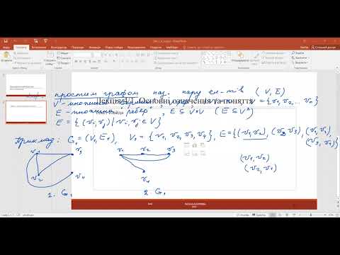Видео: 4 1(1) Графи. Основні означення та поняття - І
