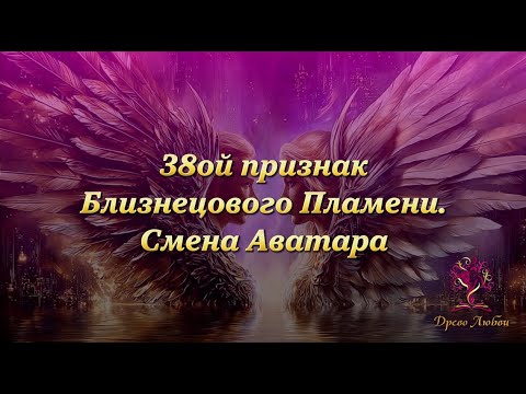 Видео: 38 признак Близнецового Пламени. Смена Аватара