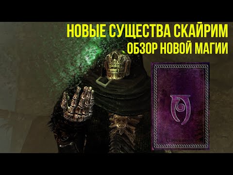 Видео: НОВЫЕ СУЩЕСТВА В SKYRIM.РАЗБОР ХАРАКТЕРИСТИК НОВЫХ СУЩЕСТВ.