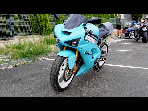 Видео: Kawasaki Ninja Zx6 rr 2003 (Ревю)