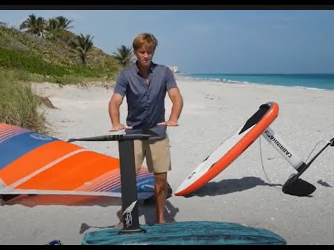 Видео: Дэмиен Лерой  - как выбрать положение мачты  гидрофойла