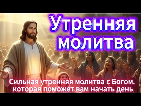 Видео: Помолитесь этим утром, чтобы Бог поднял вас над бурей  - Утренняя молитва