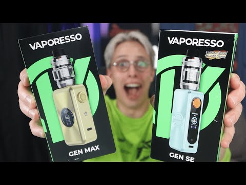 Видео: 3 НОВИКИ VAPORESSO: GEN SE, GEN MAX, I TANK