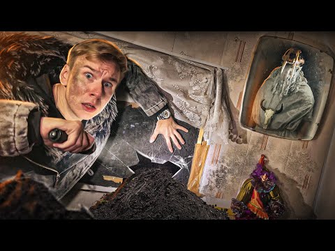 Видео: МЫ ЗАМУРОВАНЫ В ДОМЕ ПОД ЗЕМЛЕЙ. МЫ ОКАЗАЛИСЬ ЗАПЕРТЫМИ С ШАМАНОМ В ОДНОМ ДОМЕ