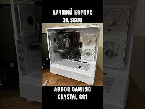 Видео: ЛУЧШИЙ КОРПУС-АКВАРИУМ ДО 6000 Рублей / ARDOR GAMING Crystal CC1 #обзор #ARDOR