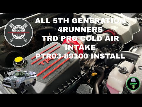 Видео: 4RUNNER - Установка холодного впуска TOYOTA TRD PTR03 89100 #4RUNNER #truck #installation #letgop...
