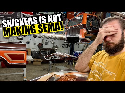 Видео: Snickers не попадёт на SEMA! Gold Dust выглядит отлично!!