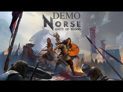 Видео: NORSE Oath of Blood Demo -  Смотрим Стратегию про Викингов.