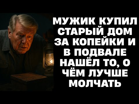 Видео: Мужик купил старый дом за копейки и в подвале нашёл то, о чём лучше молчать