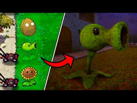 Видео: Я создал Plants vs Zombies, но это игра ужасов.
