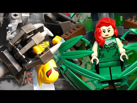 Видео: Lego DC Super Heroes Робот Бэтмена против робота Ядовитого Плюща - 76117 Обзор | Лего Супер Герои