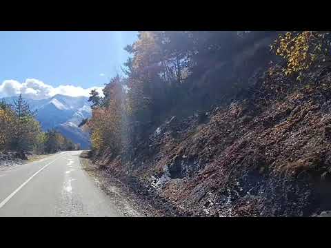 Видео: Осенняя дорога в горах (Ингушская (ГIалгIай) лезгинка)