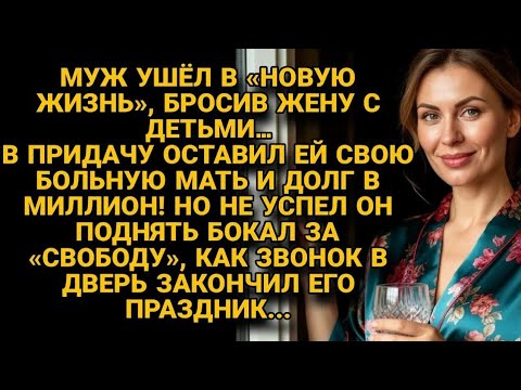 Видео: Муж ушёл к новой жизни, но звонок в дверь быстро вернул его к реальности..