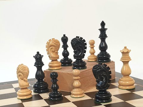 Видео: Короткая версия.Marcel Duchamp White Knight from Buenos Aires Chess Set 1919