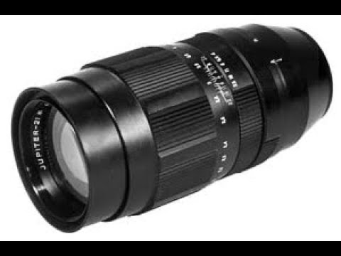 Видео: Объектив ЮПИТЕР-21М Обзор советского телевика