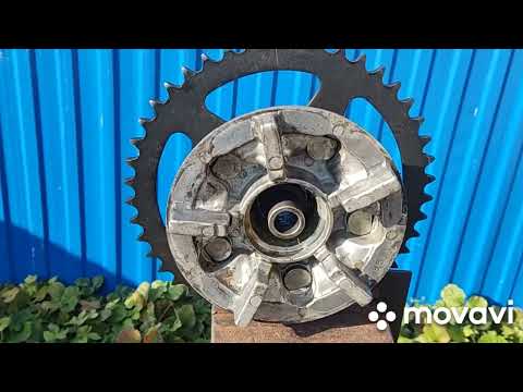 Видео: Замена цепи и звезд. Сузуки 650 sv