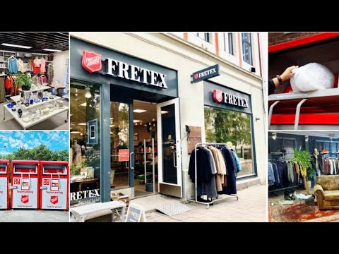 Видео: Норвежская🇧🇻 комиссионка FRETEX📿🎒🧤⚱️👖🧥🧣