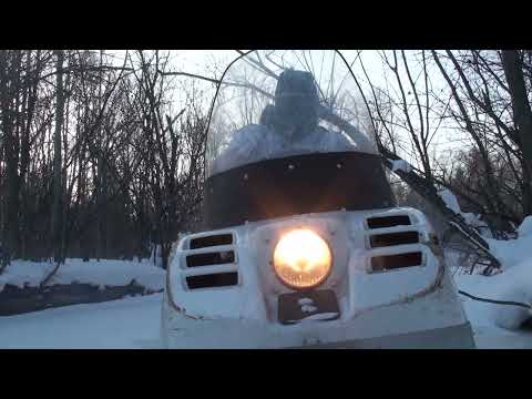 Видео: на буранах зима