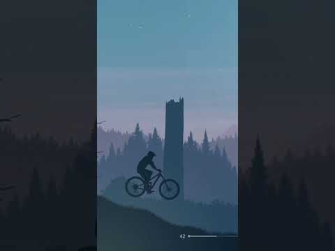 Видео: чувак едет на велике и ломает спину (игра Mountain Bike Xtreme)