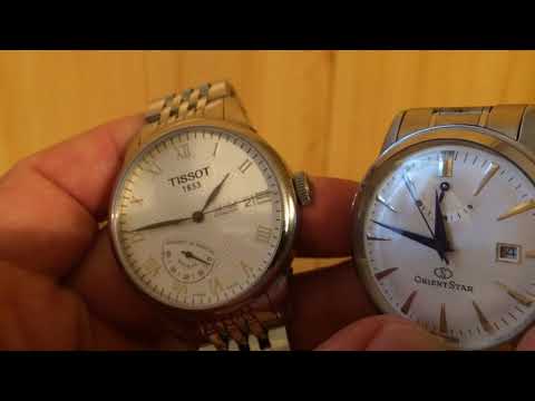 Видео: Сравнение часов Orient Star и Tissot Le Locle