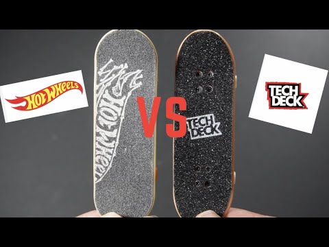 Видео: Tech Deck против Hotwheels (sesh)