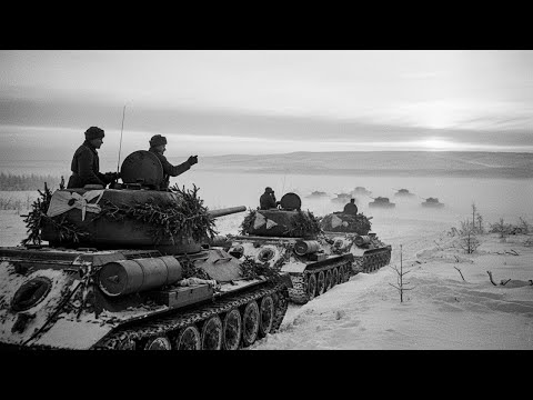 Видео: Как рота Т-34 из засады уничтожила 10 немецких тяжёлых танков!