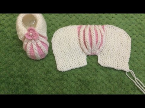Видео: ДЕТСКИЕ  ПИНЕТКИ  ЗЕФИРКИ.  М/К❤️❤️❤️CHAUSSONS  POUR  BÉBÉ ❤️❤️❤️