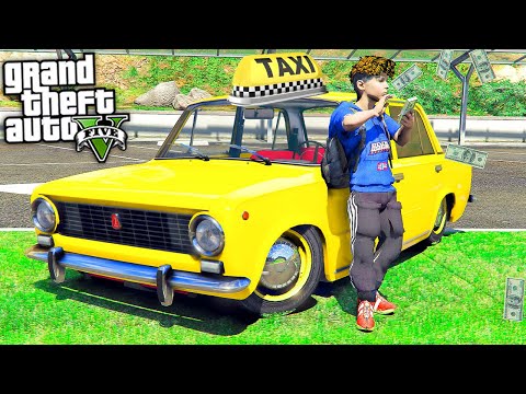 Видео: ОФФНИК УСТРОИЛСЯ В ТАКСИ И ЗАРАБОТАЛ МНОГО ДЕНЕГ ? - РЕАЛЬНАЯ ЖИЗНЬ ОФФНИКА GTA 5 ⚡ ГАРВИН