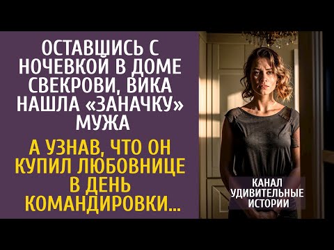 Видео: Оставшись с ночевкой в доме свекрови, Вика нашла «заначку» мужа… А узнав, ЧТО он купил любовнице…