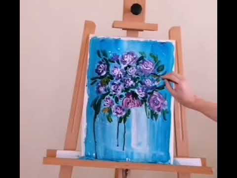 Видео: Урок по рисуване с акварел. #рисуване #художник 