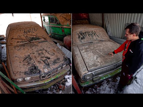 Видео: БМВ 6ка или ВОЛГА КГБ?! Нашли клад из 15 машин