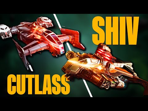 Видео: Cutlass Black против Shiv: какой корабль лучше для одиночного катания? | Star Citizen