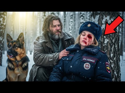 Видео: Бездомный и его верный друг помогают женщине полицейскому бороться с тьмой в Вологде!