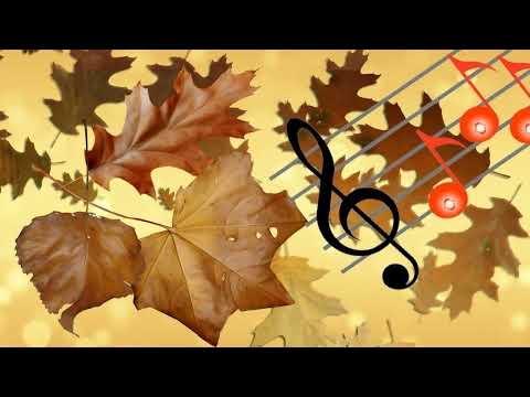 Видео: Осенние мелодии - Стихи А. Иванихин
