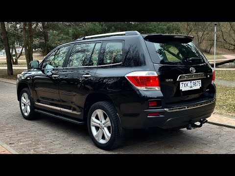 Видео: Toyota Highlander II Рестайлинг
