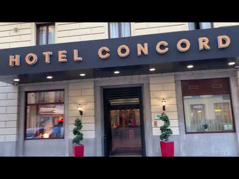 Видео: Hotel Concord . Turin . Турин