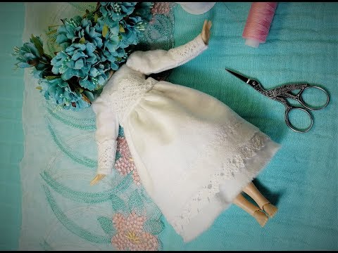 Видео: Как сшить платье для Блайз Blythe. Часть 1.